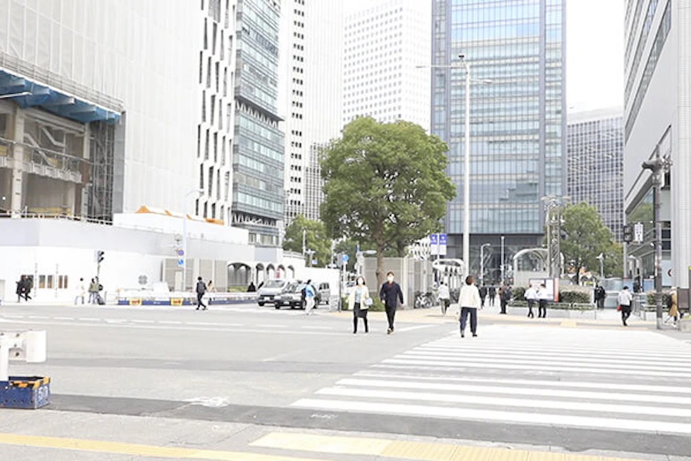 大阪駅南ゲート横断歩道